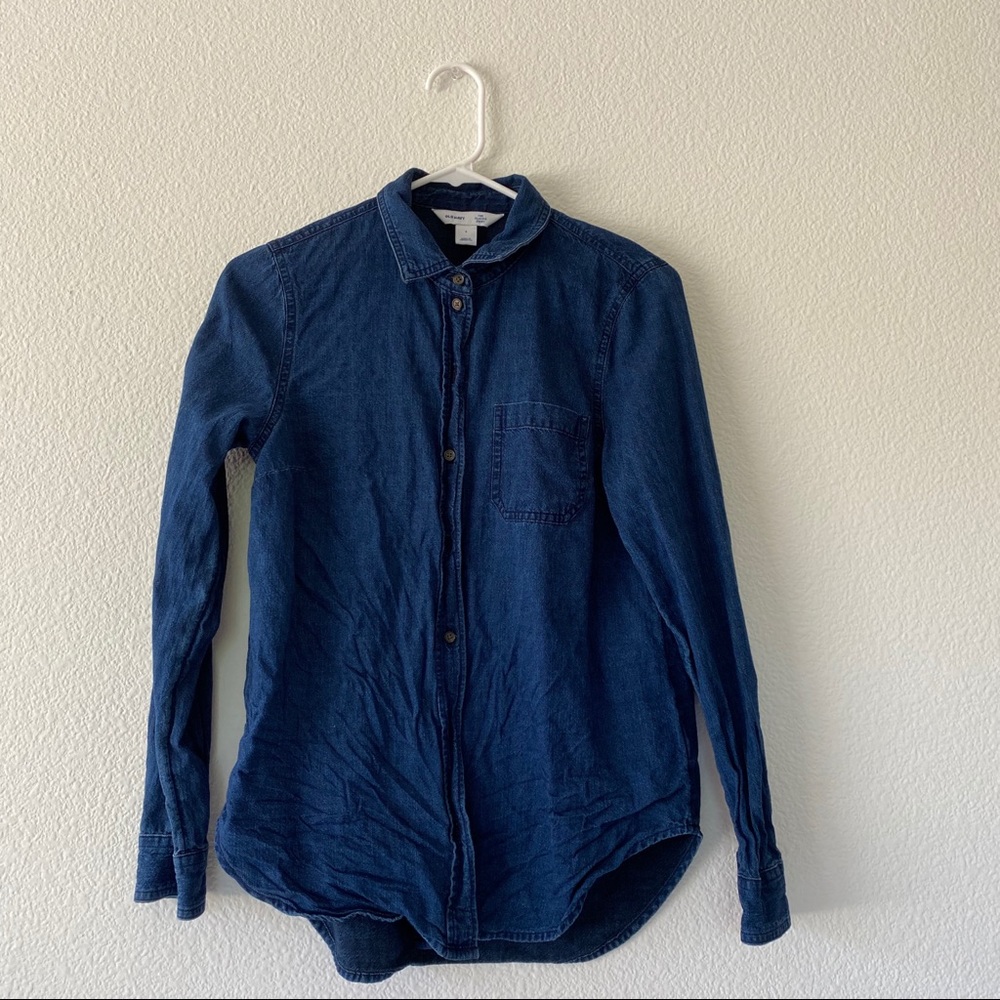 💚 5 for $10 💚 Dark Was Old Navy Chambray